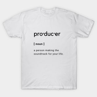 Producer Definition BLK T-Shirt